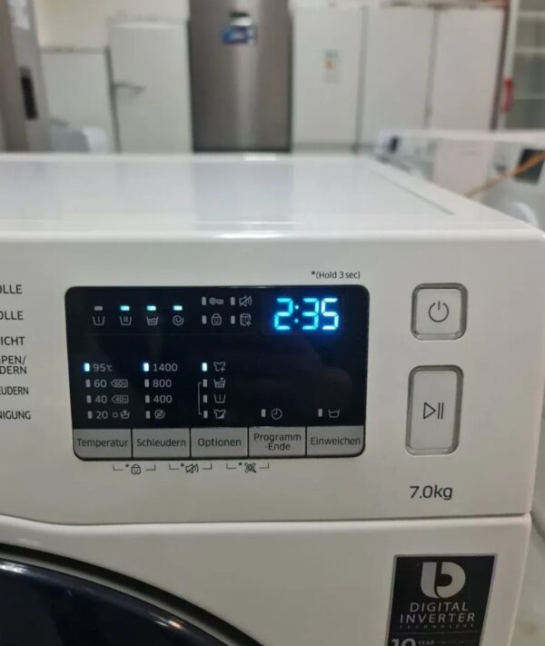 "Samsung", polovna masina za ves, 7kg, 1400rpm, Inverter, touch, garancija 6 meseci, moguc prevoz - Slika 4