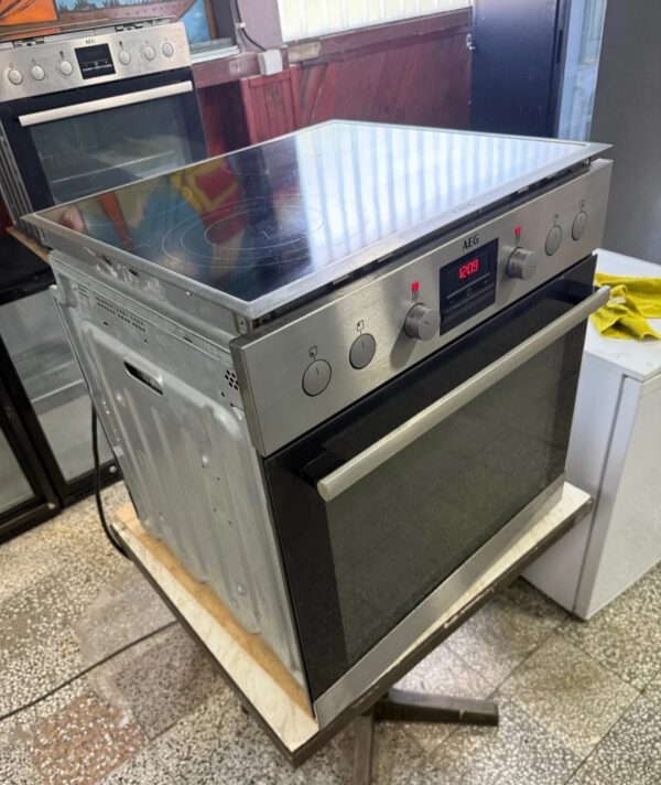 "AEG", GERMANY, ugradni šporet ,inox, odlican, prevoz ukljucen u cenu - Slika 5