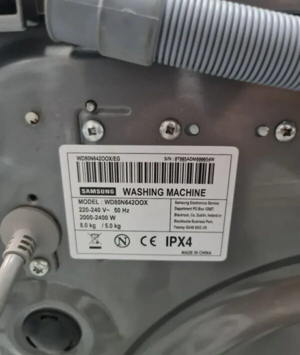 "Samsung - QDrive", polovna kombinovana masina za pranje i susenje , 8 pere/5 susi, 1400 rpm, garancija 6 meseci, moguc prevoz - Slika 4