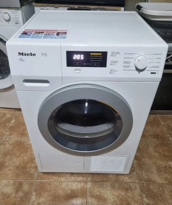 "Miele -T1", polovna masina za susenje vesa, Toplotna Pumpa , 8 kg, LED, sace, garancija 6 meseci, moguc prevoz - Slika 6