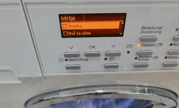 "Miele - Premium Edition", Top Model, 8 kg, 1600rpm, srpski meni, izuzetna, garancija 6 meseci, moguc prevoz - Slika 2