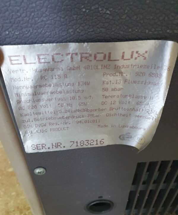 "Electrolux",  frizider,  Plin+ struja, 12 Volti - Slika 4