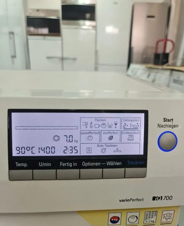 "Simens", IQ 700, polovna kombinovana masina za pranje i susenje vesa, 7/4, 1400rpm, Inverter, garancija 6 meseci, moguc prevoz - Slika 5
