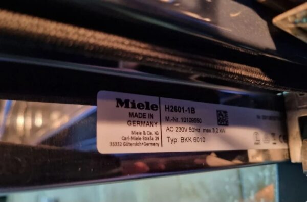"Miele", polovna ugradna rerna, potapajuci dugmici, samociscenje hidrolizom, s 60cm, v 45cm, garancija 6 meseci, moguc prevoz, uvoz CH - Slika 5