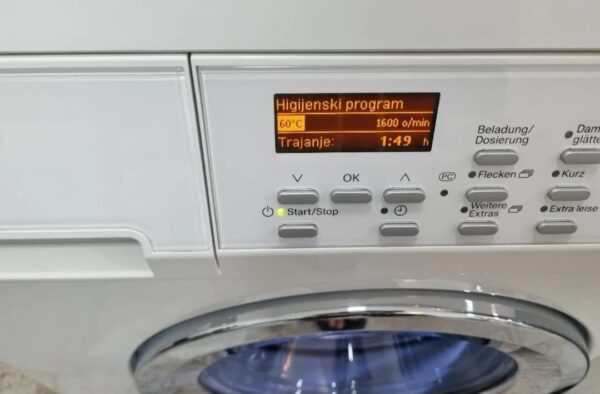 "Miele", polovna ves masina, 8kg, 1600rpm, vaga za merenje vesa, sace bubanj, garancija 6 meseci, moguc prevoz, uvoz CH - Slika 4