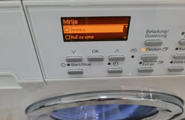 "Miele", polovna ves masina, 8kg, 1600rpm, vaga za merenje vesa, sace bubanj, garancija 6 meseci, moguc prevoz, uvoz CH - Slika 8