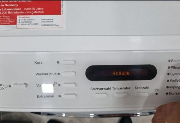 "Miele W6000 Prima Vera Plus", polovna masina za ves, 7kg, 1600rpm, sace bubanj, garancija 6 meseci, moguc prevoz - Slika 6