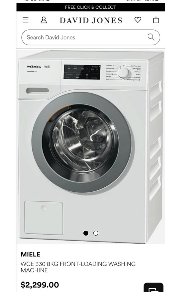 "Miele - W1" i " "Miele - T1", paket - masina za pranje i masina za susenje vesa, po 8 kg, 1400rpm, susara susi na principu  Toplotne Pumpe, srpski meni, izuzetan komplet! Garancija 6 meseci, moguc prevoz - Slika 18
