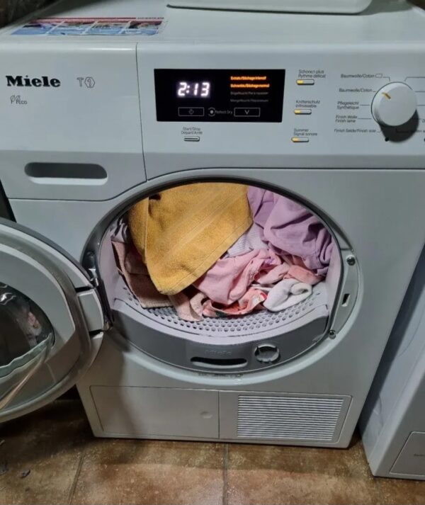 "Miele - W1" i " "Miele - T1", paket - masina za pranje i masina za susenje vesa, po 8 kg, 1400rpm, susara susi na principu  Toplotne Pumpe, srpski meni, izuzetan komplet! Garancija 6 meseci, moguc prevoz - Slika 13