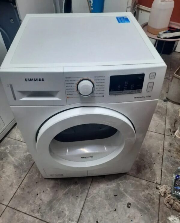 "Samsung", polovna masina za susenje vesa, 7kg, kondenzaciona sa toplotnom pumpom, LCD display, garancija 6 meseci, moguc prevoz