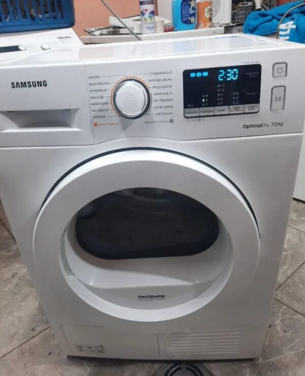 "Samsung", polovna masina za susenje vesa, 7kg, kondenzaciona sa toplotnom pumpom, LCD display, garancija 6 meseci, moguc prevoz - Slika 2