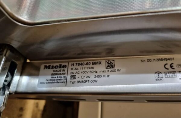 "Miele H 7840 BMX", polovna kombinovana rerna sa mikrotalansom, meni na srpskom, garancija 6 meseci, moguc prevoz - Slika 9