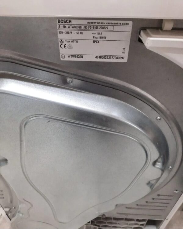 "Bosch EcoAvantixx 7", polovna masina za ves, kondenzaciona sa toplotnom pumpom, 7kg, zastita od guzvanja vesa, SelfCleaning, garancija 6 meseci, moguc prevoz - Slika 10